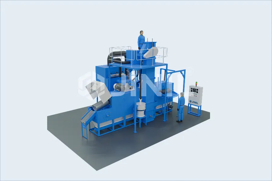 Airless Shot Blasting - Tunnel Type